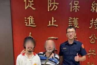 男子半年走失2次，中市守望警好眼力助返家